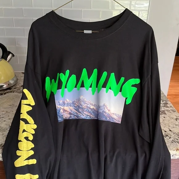 Shirts | Kanye West Wyoming Long Sleeve Xl Album Party Merch